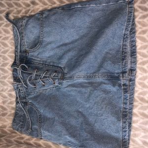 Jean skirt